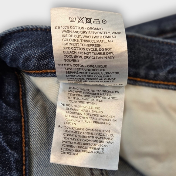 TOTEME Women's Regular Fit Jeans - Size 32/32 - Picture 5 of 10